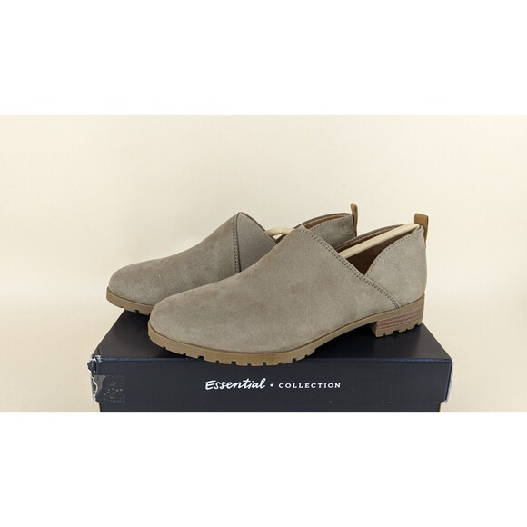 Dr Scholls Retrograde Loafers Shoes Womens 6 M Tan Fabric Slip On Flats NWB - Picture 4 of 9